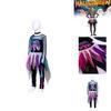 Halloween Human Skeleton Dress For Kids With Polyester Material For Party Cosplay