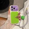 Popular summer dopamine contrasting leather pattern suitable for Apple 11Promax mobile phone case iPhone11 2-in-1 new