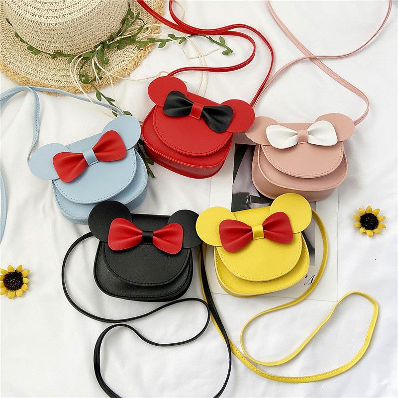 2025 Spring New Fashion Mini Bag Messenger Bag Cute Foreign Cartoon Girl Shoulder Bag