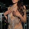 European And American Multi-Layer Fringed Chest Chain Nightclub Sexy Trend Rhinestone Body Chain Female Body Chain