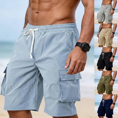 New Summer Shorts Casual Sports Multi-pocket Overalls for Men