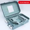 Dual-Use Fiber Optic Splitter Box: 16-Core Indoor/Outdoor, 24-Core FTTH Hallway, Pole & Wall Mount.