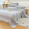 Class A Pure Cotton Thickened Old Coarse Cloth Bed Sheet Single Piece Student Dormitory Single Cotton Quilt 3pcs