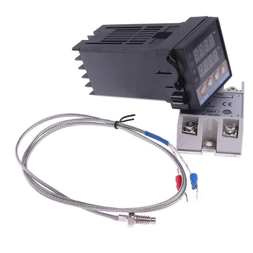 0~50 stupňů Celsia Regulátor Digitální PID snímač typu K