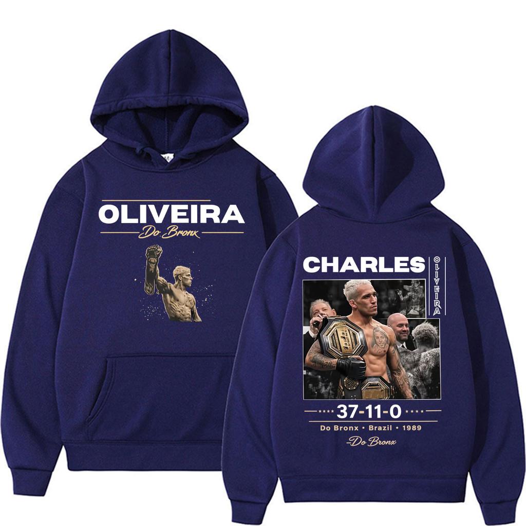 Do Bronx Brazil Charles Oliveira Graphic Sweatshirts Men Women Fashion Harajuku High Street Hoodies Hoodie