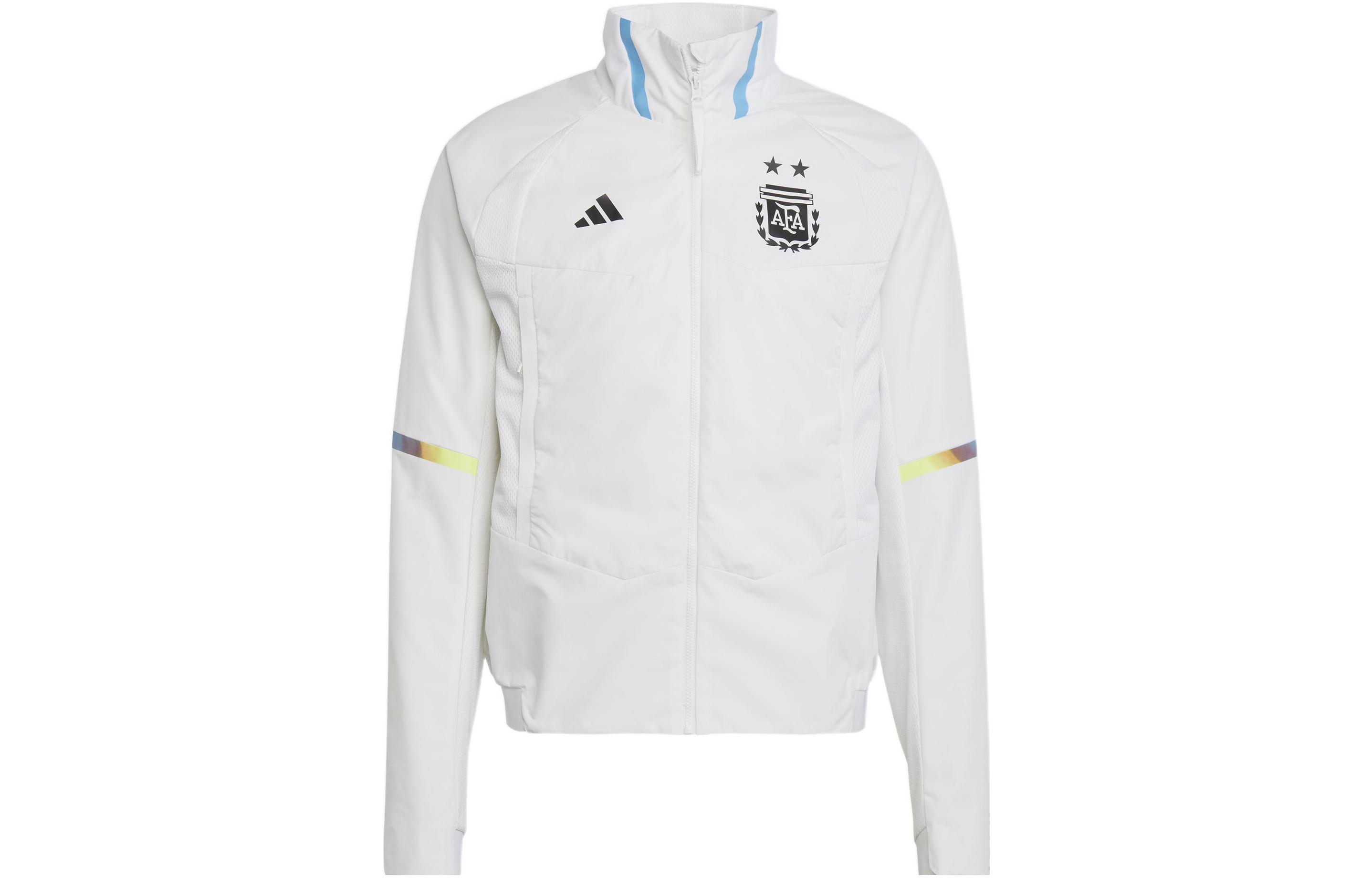 Adidas Argentina Jackets Men s White Stand Collar Moderate Other IC4446 XXXL