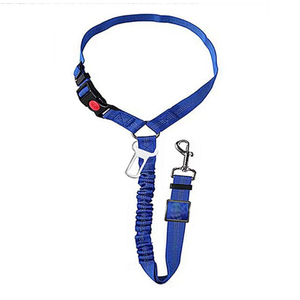 Reflective Pet Car Seat Belt Adjustable Dog Harness Leash Dog BackSeat Safety Belt  Pet Outdoor