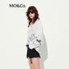 MO&Co. Cute Kitten Print Relaxed Fit Shirt