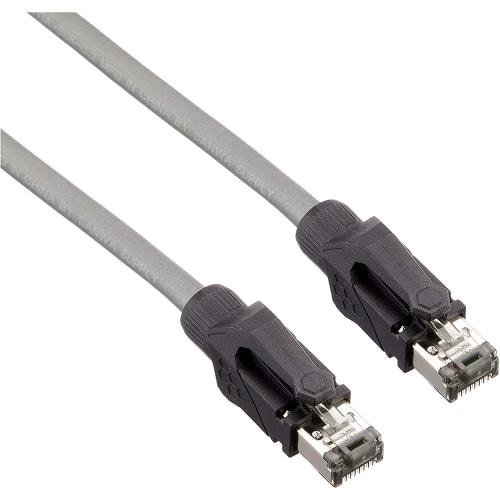 SANWA SUPPLY CAT6A STP LAN Cable (3m) 10Gbps/500MHz RJ45 Anti-Claw Breaking Gray KB-T6ASTP-03GY