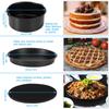 14Pcs Air Fryer Accessories Chips Baking Basket Pizza Pan Home Kitchen Tool