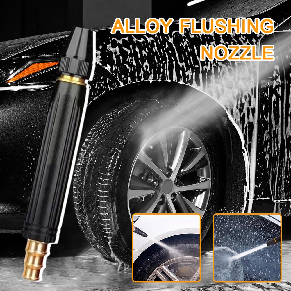 Portable Car Wash Gun High Pressure Water-gun Household Nozzle Car Wash High-pressure Garden Gun Water Watering Accessories B2w1