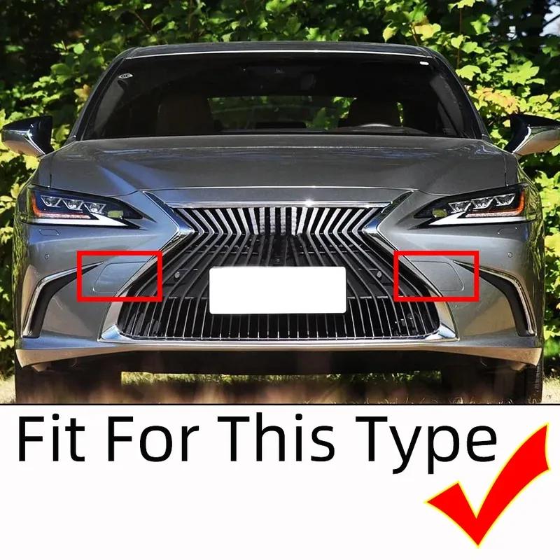 Auto Front Bumper Towing Hook Eye Cover Cap For Lexus ES ES200 ES250 ES260 ES350 ES300H 2018 2019 2020 2021 Hauling Trailer Lid