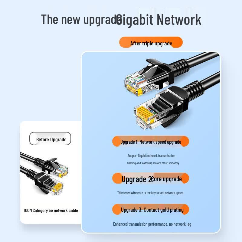 Shan Ze CAT5e Gigabit Ethernet Cable