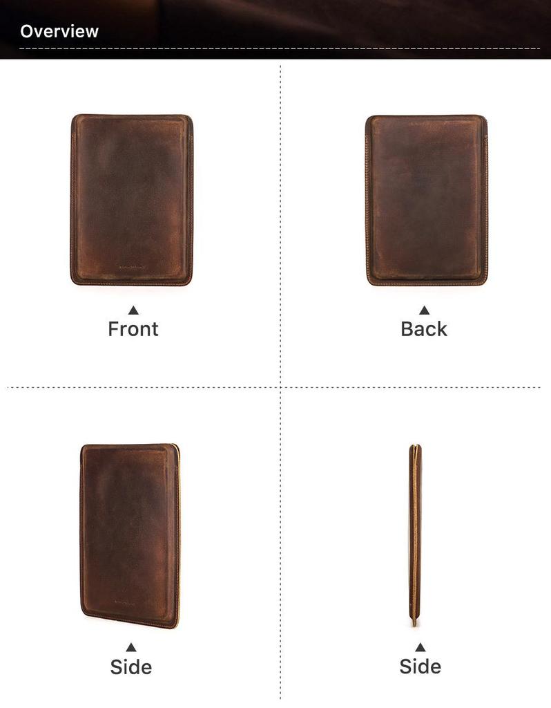 New iPad Mini 6 Protective Cover: Crazy Horse Leather Case for 7.9/8.3 Inch Tablets