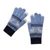 Women's British Style Warm Touchscreen Cycling Gloves for Autumn & Winter