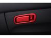 Honda Accord 18th Gen Red Interior Trim Kit: Gear Shift Frame, Armrest, Air Vent, Gear Knob, Steering Wheel.