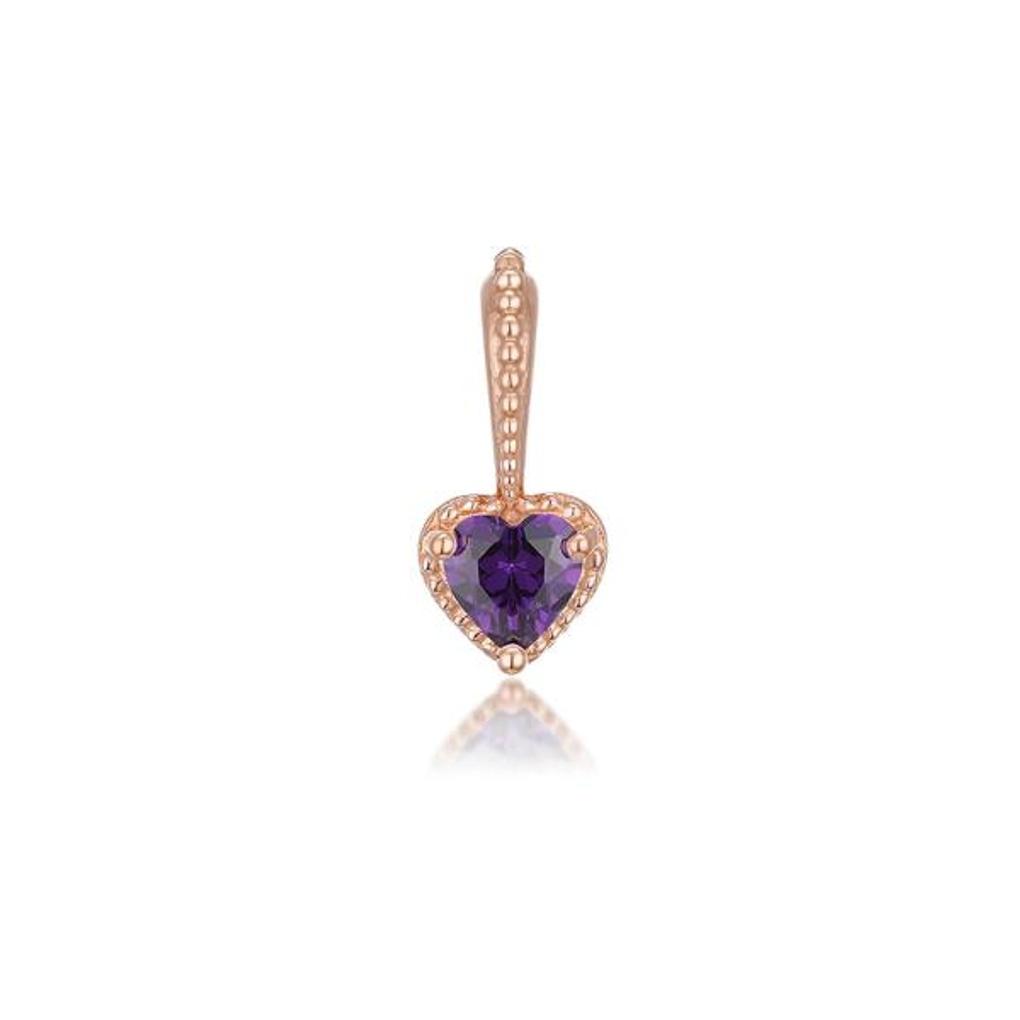 LLOYD Mini Heart Birthstone 14K Pendant LPT21054T_14K
