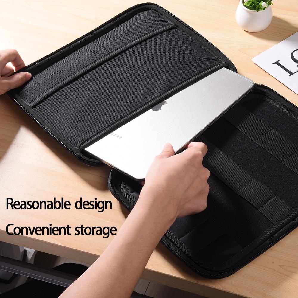 For 10-11 inch 180° Full-Opening Tablet Sleeve Case Waterproof Shockproof Tablet Sleeve Bag