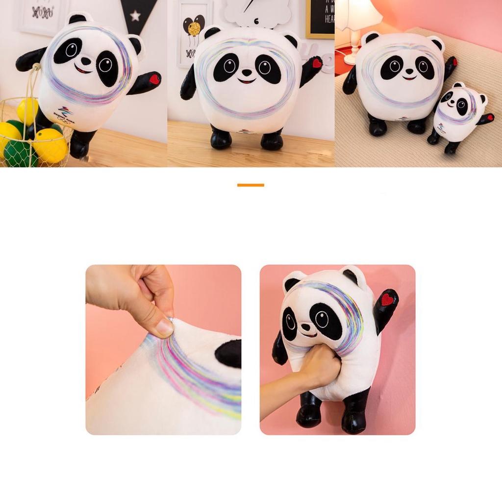 Adorable Beijing 2022 Winter Olympic Mascot Cartoon Plush Toys For Cozy Home Decoration