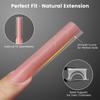 60/120/240 Pezzi Forme Doppie per Unghie a Sandwich Forme per Estensioni Unghie Ovale Forma Superiore e Inferiore Per Estensioni Unghie Veloci Strumenti per Manicure