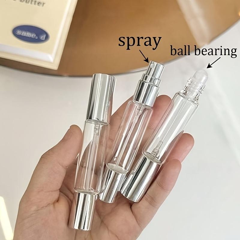 1 Double Ended Spray Bottle - Refillable Travel Size Cosmetics and Fragrance Dispenser
