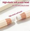 Pencil-Shaped Eraser Pen, Soft Eraser Tip, Easy To Sharpen, Precise Correction For Sketching, Note-Taking, Stationery Gift