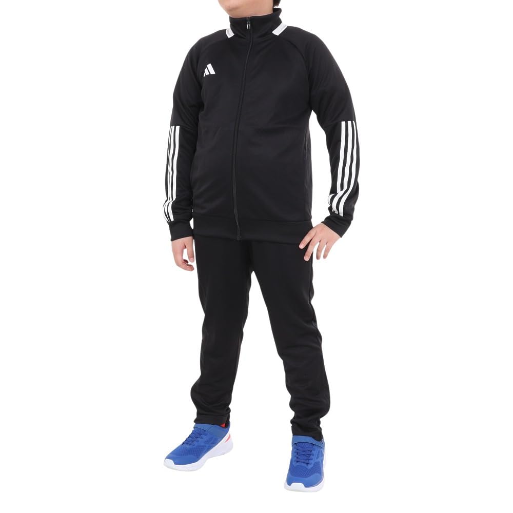 

Adidas Tracksuit J160 Kids Set, Top Black/White, Bottom Black/White (IN0653)