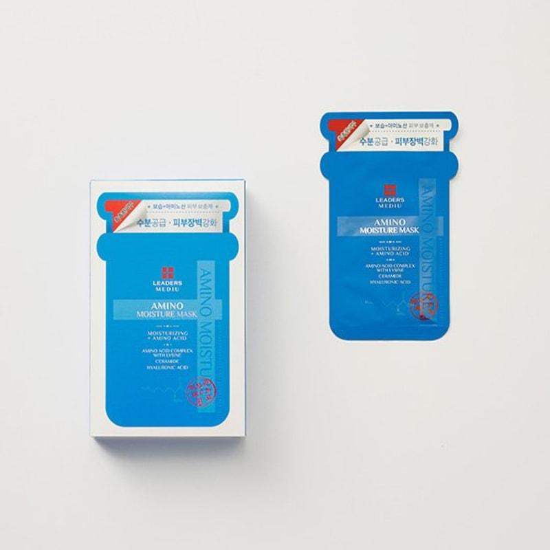 LEADERS Mediu Amino Moisture Mask 10 Sheets