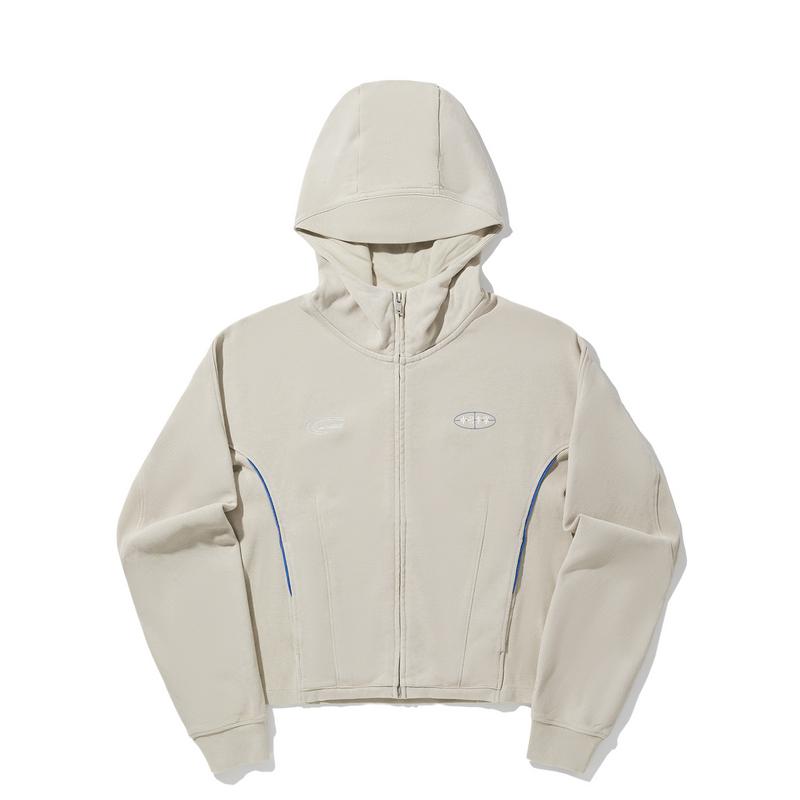 

Толстовка женская Li Ning Retro Sports Series Толстовка Кашемирово-серый AWDVN42-3 S