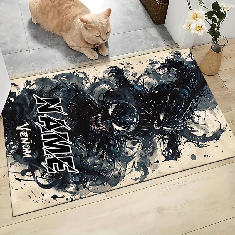 Custom Name "Venom Artwork Poster" Carpet Rug Customizable Soft Washable Anti-Slip Home Living Room Sofa Mats Personalized Rug. 0909400