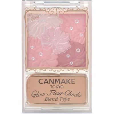 Canmake Glow Fleur Cheeks B02 Rose Ballerina 1pc