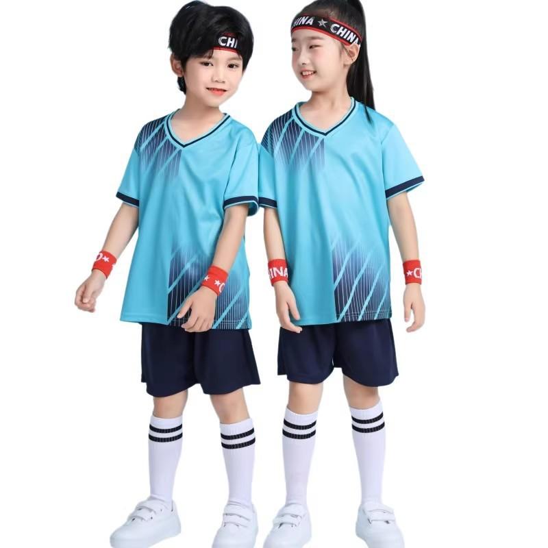 Kids Quick-Dry Sports Jerseys Badminton Table Tennis Volleyball Training