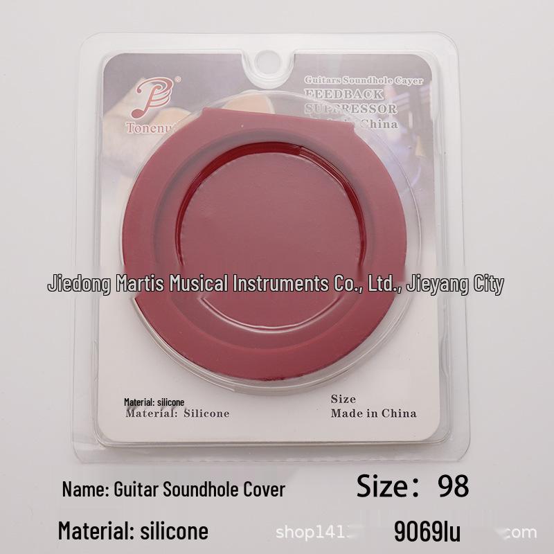 

Силиконовая заглушка резонаторного отверстия акустической гитары для подавления обратной связи и регулировки звука