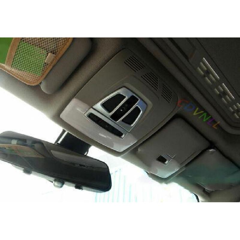 ABS Silver For 2013-2019 BMW 3 4 Series GT Front Reading Light Cover Trim 1PCS