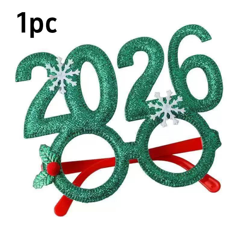 Christmas Decorations Creative Headband Nativity Party Decor Props Photography Glasses New Year's Eve Decorations Gifts 2026