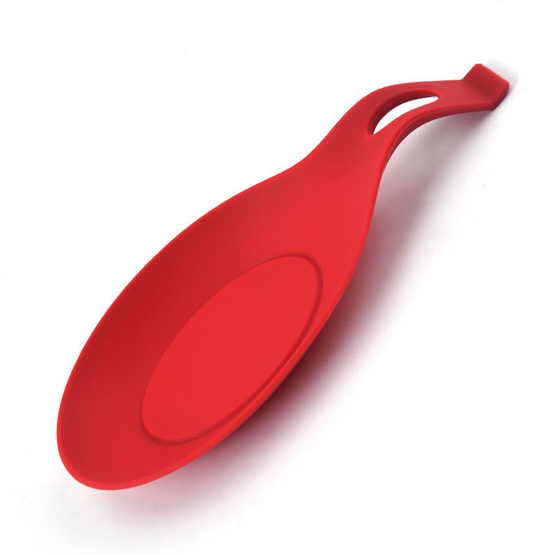 Silicone Spoon Rest and Holder - Kitchenware Seasoning Dish and Pad