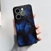 For Infinix Hot 40i Case Hot40i Fashion Marble Black Silicone Soft Phone Case For Infinix Hot 40i 40 i X6528B Back Cover Fundas