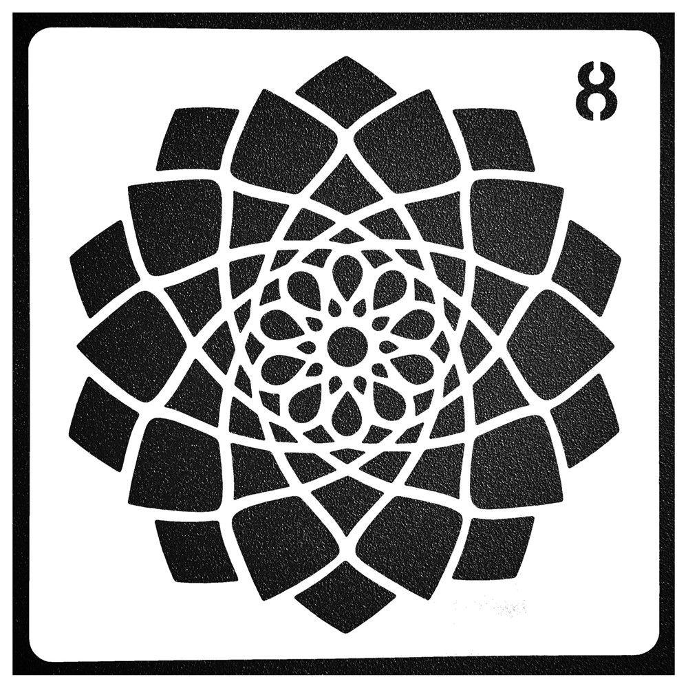 New DIY Craft Embossing Album Decorative Mandala Auxiliary Layering Stencils Scrapbooking Painting template