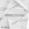 Zinc Alloy SYMMETRICAL AWD Badge Car Body Trunk Fender Adhensive Emblem 3D Decal Sticker For Subaru Crosstrek Legacy Outback bb1