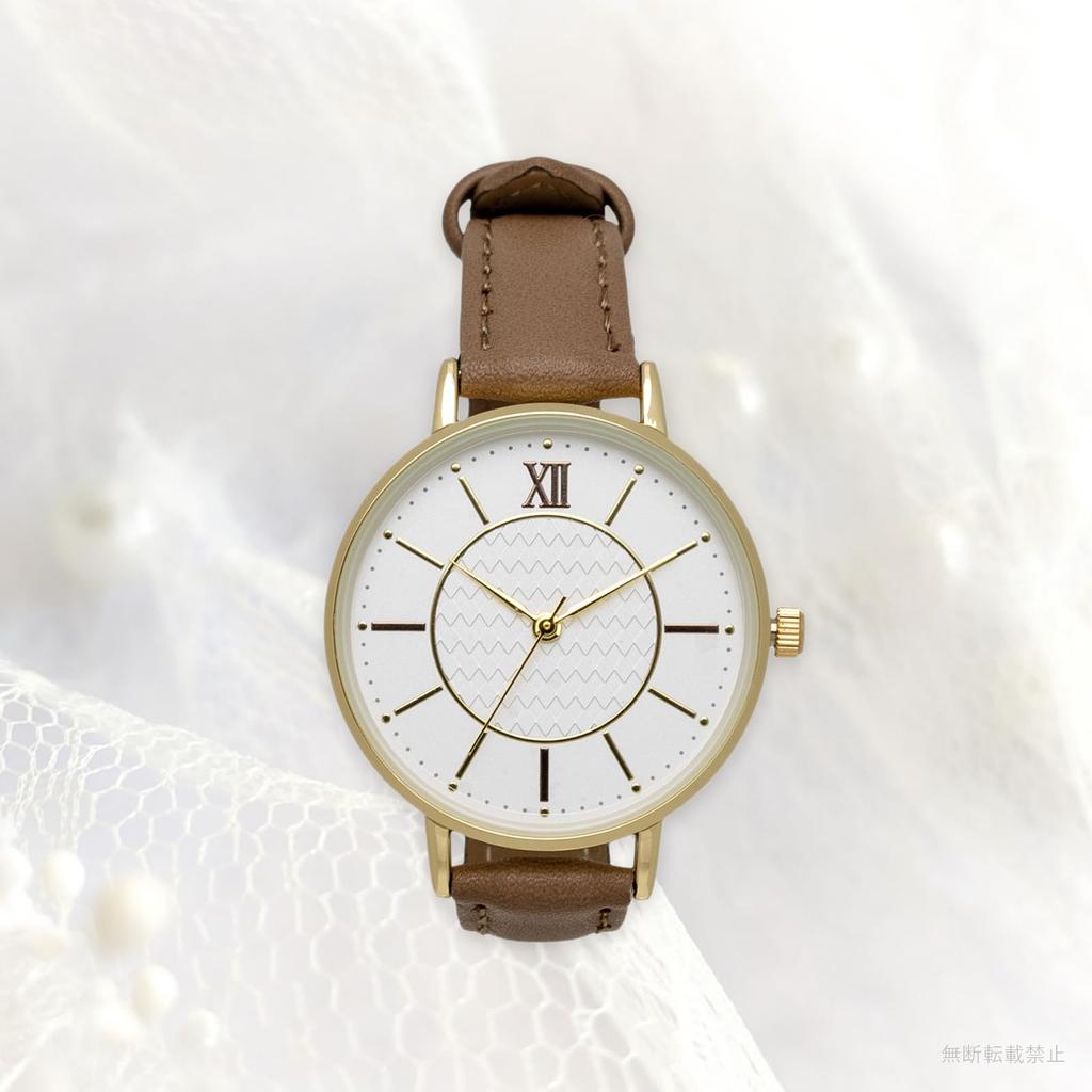 Watch Analog Leather Strap Lightweight Gray Slan [Fieldwork] Women's ASS180-4