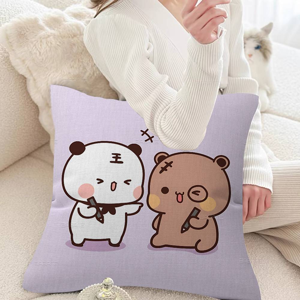 BUBU DUDU Pillow Cushion Cover Pillowcase Living Room Sofa Home Decor Customized