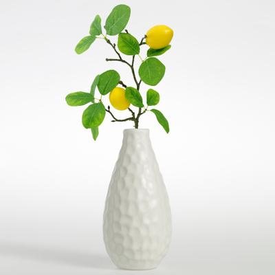 Branche de Citron Simulée Haute Simulation Décorative Vive Artificielle Citron Petite Branche Unique