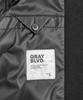 GRAYBLVD Lowell Woolblend Single Long Coat (Black)