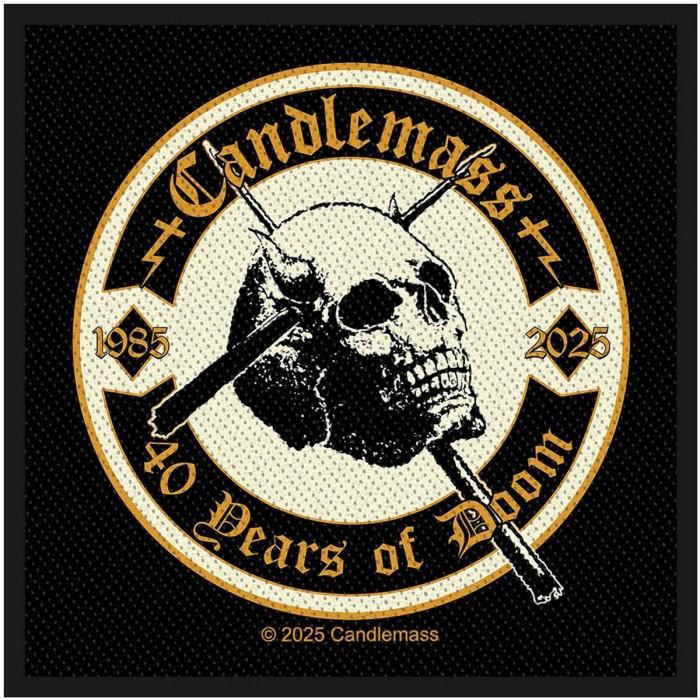 Candlemass 40th Anniversary Patch