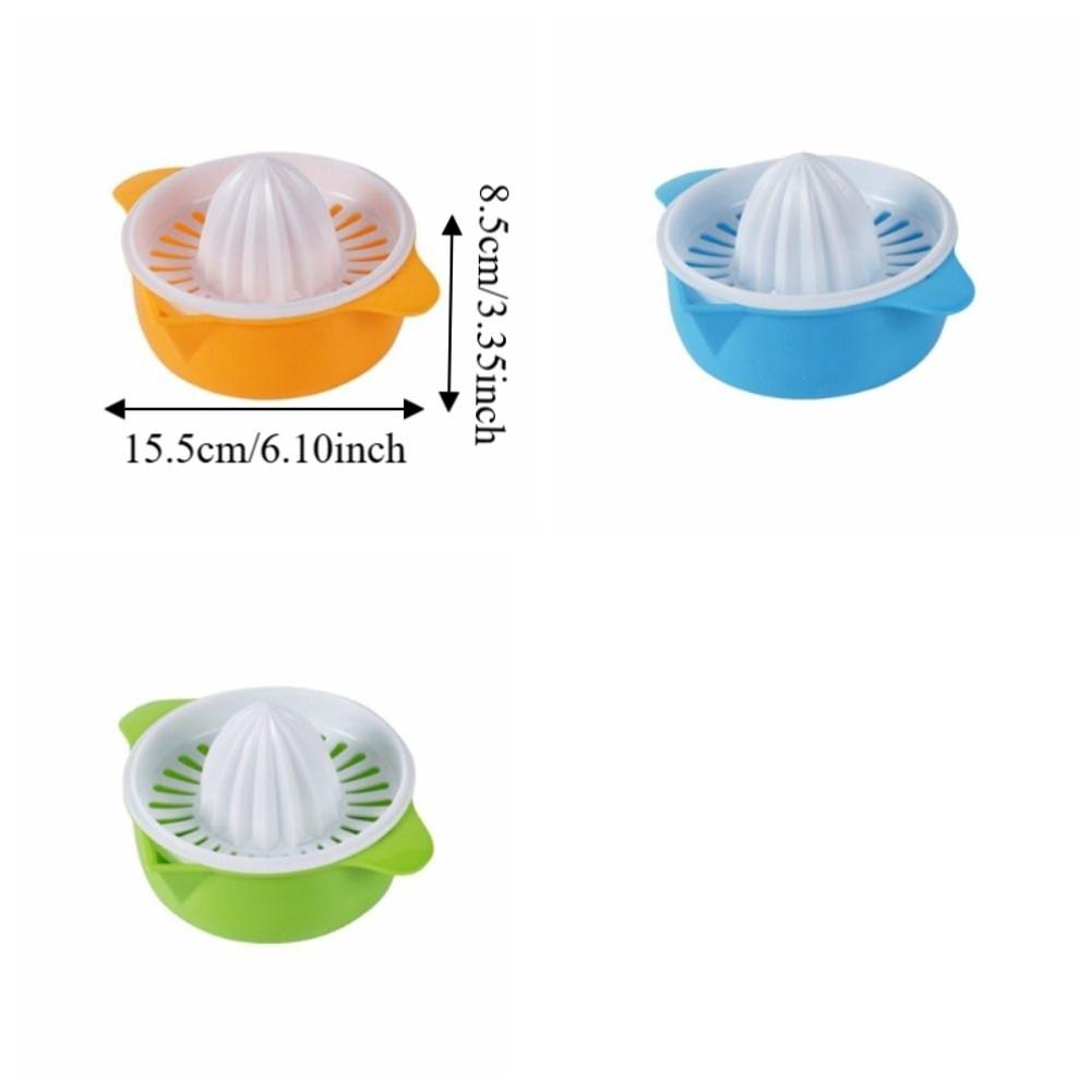 Plastic Hand Lemon Squeezer Detachable Citrus Juicer Multifunctional Fruit Press  Camping
