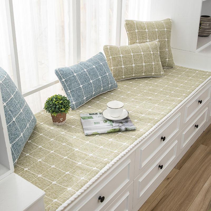

Оконная подушка, подушка на выступе, балкон, татами, губчатый коврик, современный минималистичный коврик для четырех сезонов, универсальный индивидуальный нескользящий скандинавский стиль 60*160cm