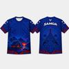 T-shirt Style Tribal Samoa Impression 3D Motif Tatouage Traditionnel Polynésien Streetwear Sports d'Extérieur Respirant Maillot Décontracté