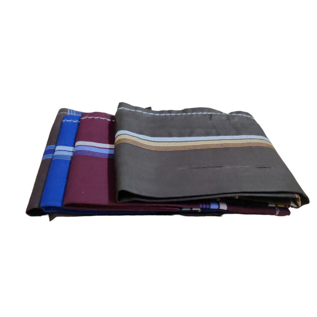 @ Men's Handkerchief 16x18 Inches Multicolour Pack Of 4 h269 MJ-258-60%OFF