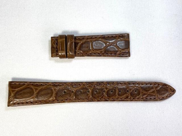 C045012J0 SEIKO Grand Seiko 44GS Modern Design 18mm Leather Strap Crocodile Brown for SBGW293/ 9S64-00X0