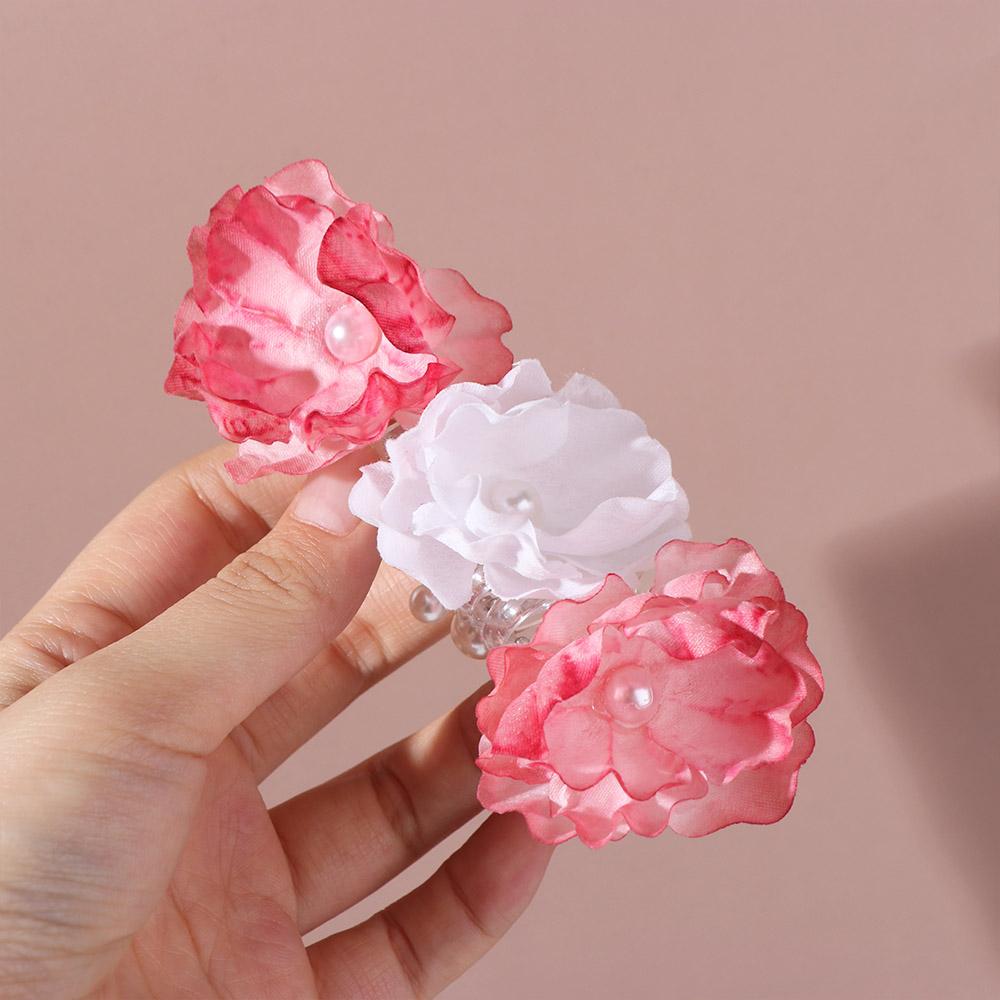 Pearls Telephone Line Headband Straight Braid Hair Tie Elegant Telephone Wire Hair Rope  Daily